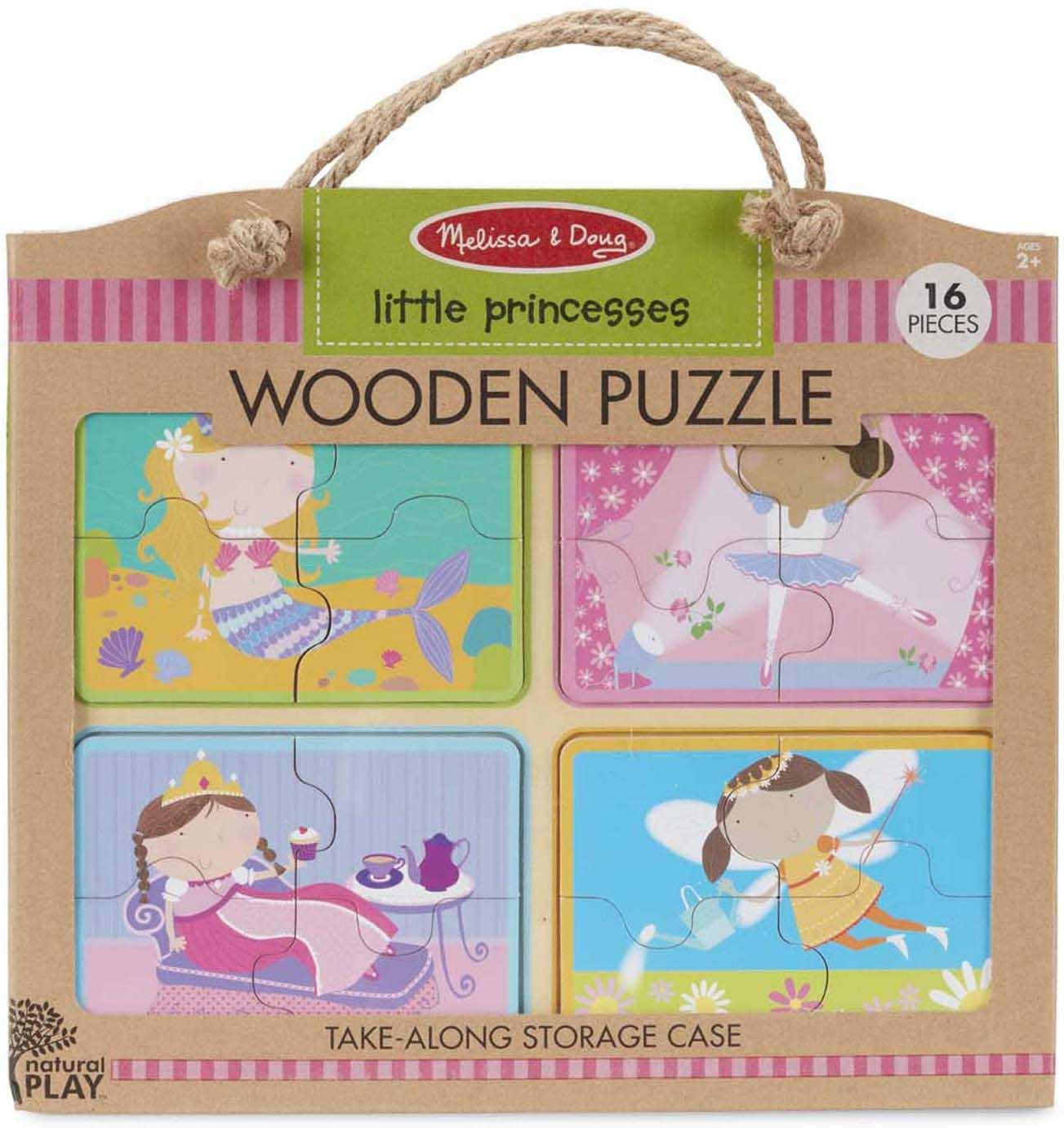 Green Start Wooden Puzzle - Little Princess