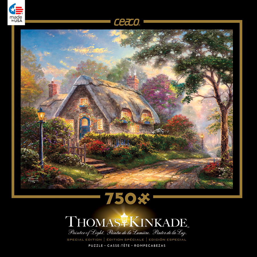 Lovelight Cottage (Thomas Kinkade Special Edition), 750 Pieces, Ceaco ...