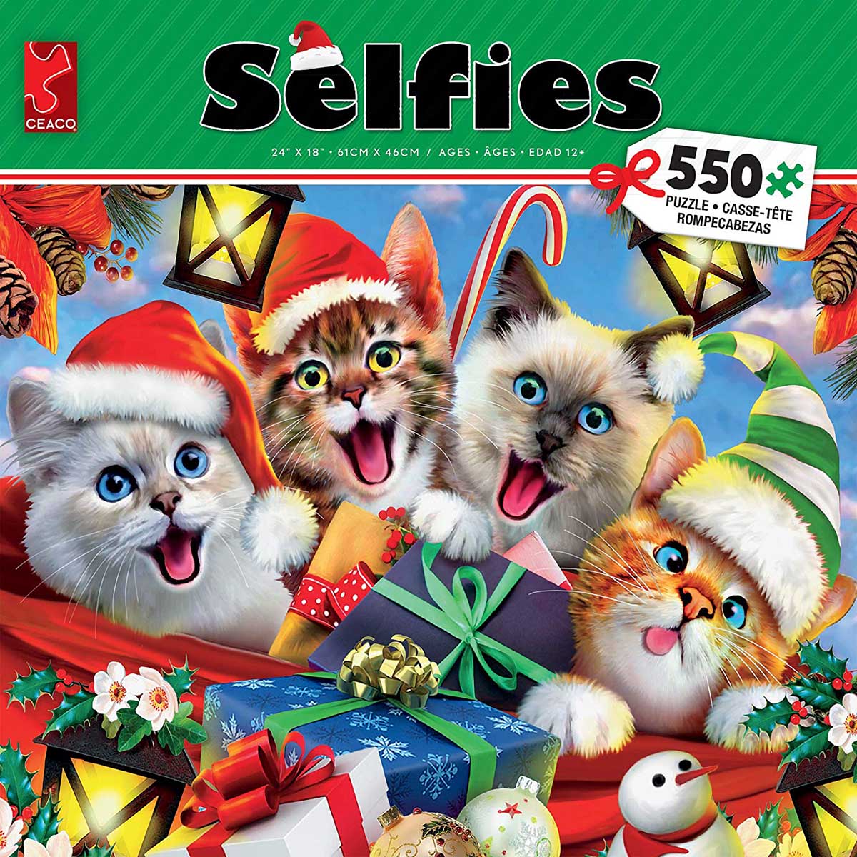 Kitty Holiday Selfies