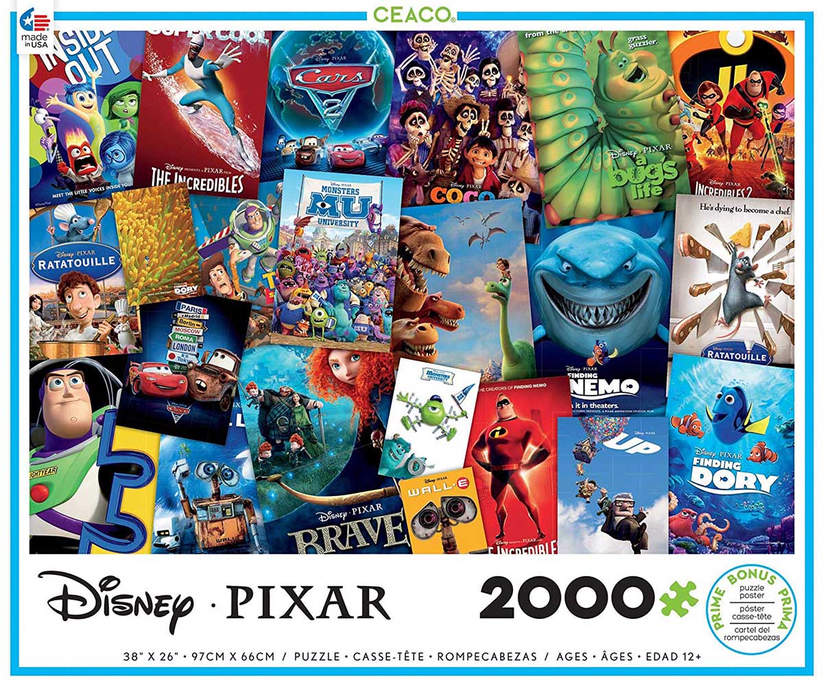 Disney Pixar Movie Posters