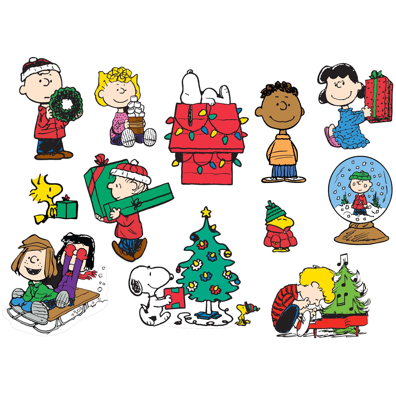 Peanuts - Holiday Friends, 500 Pieces, RoseArt | Puzzle Warehouse