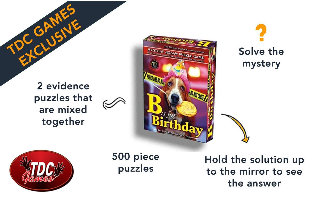 B is for Birthday! (Mystery Puzzle)