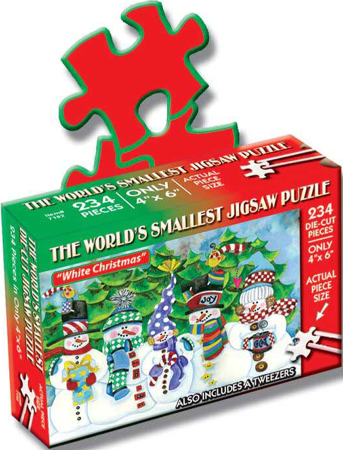 World's Smallest Jigsaw Puzzle -White Christmas