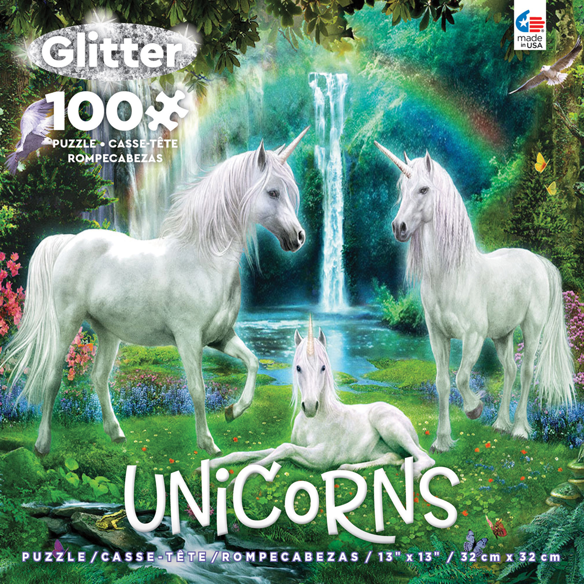 Unicorn Family (Glitter)