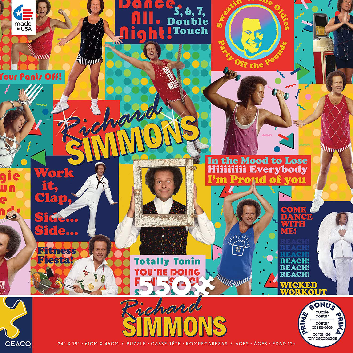 Richard Simmons - Collage Quotes