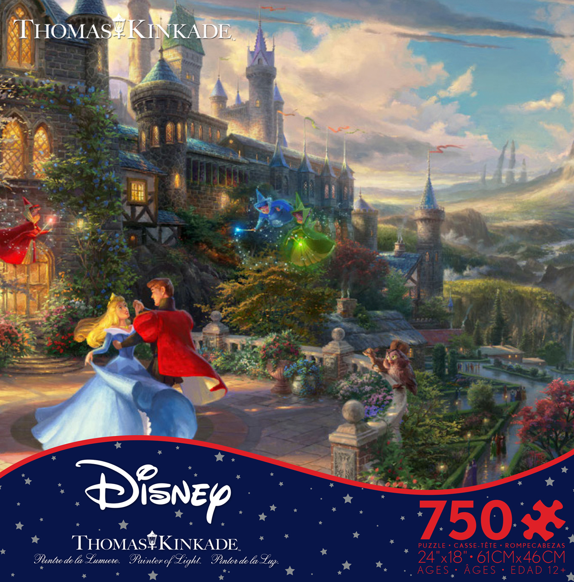 Thomas Kinkade Disney - Sleeping Beauty Enchanting