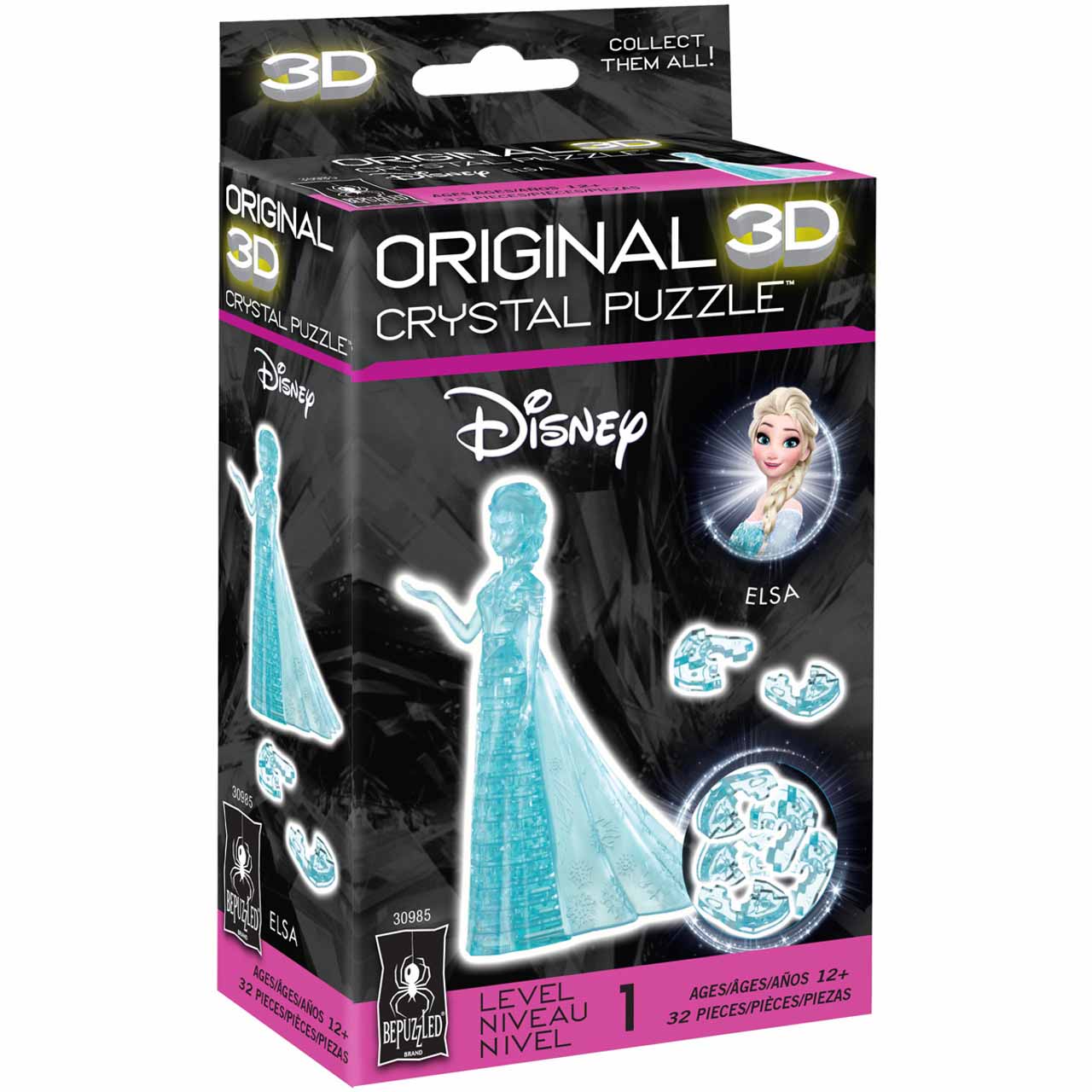 Elsa 3D Crystal Puzzle