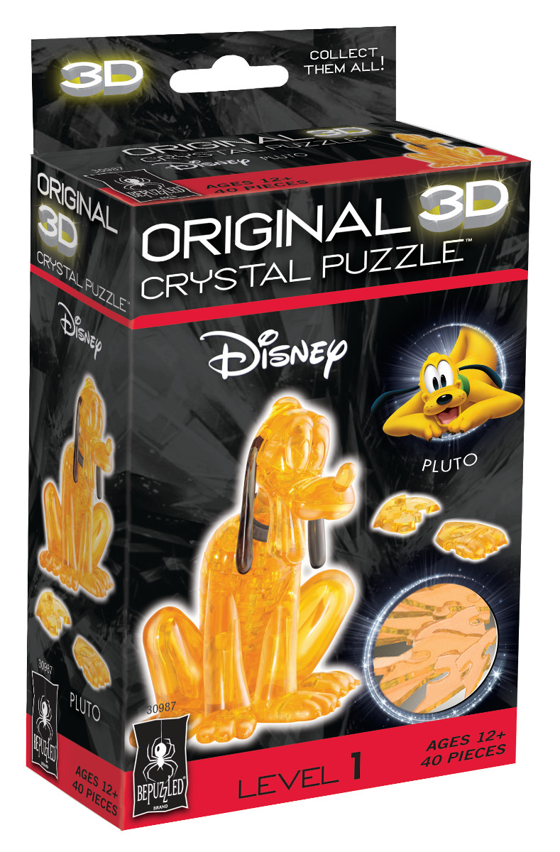 Pluto 3D Crystal Puzzle