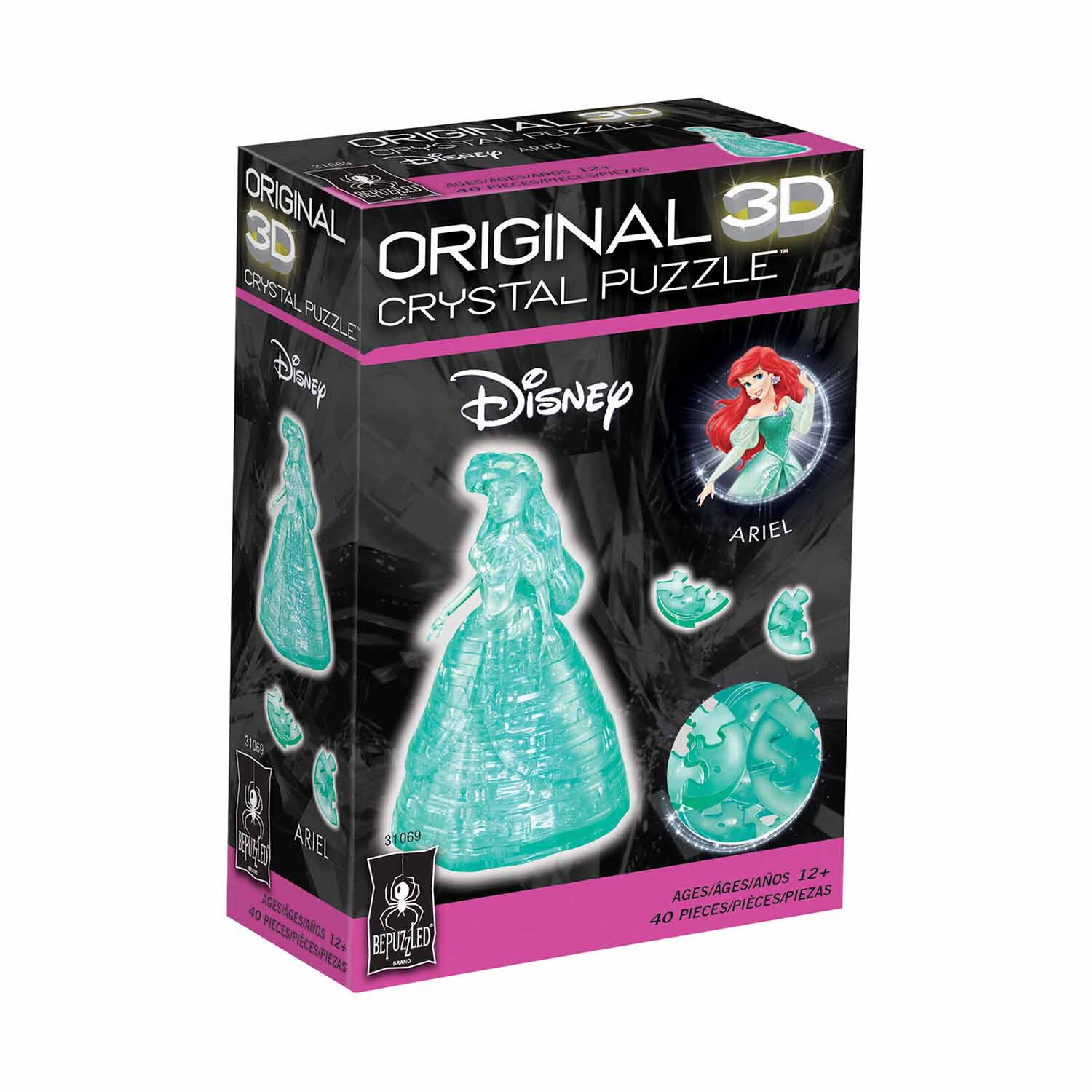 Princess Ariel Original 3D Crystal Puzzle