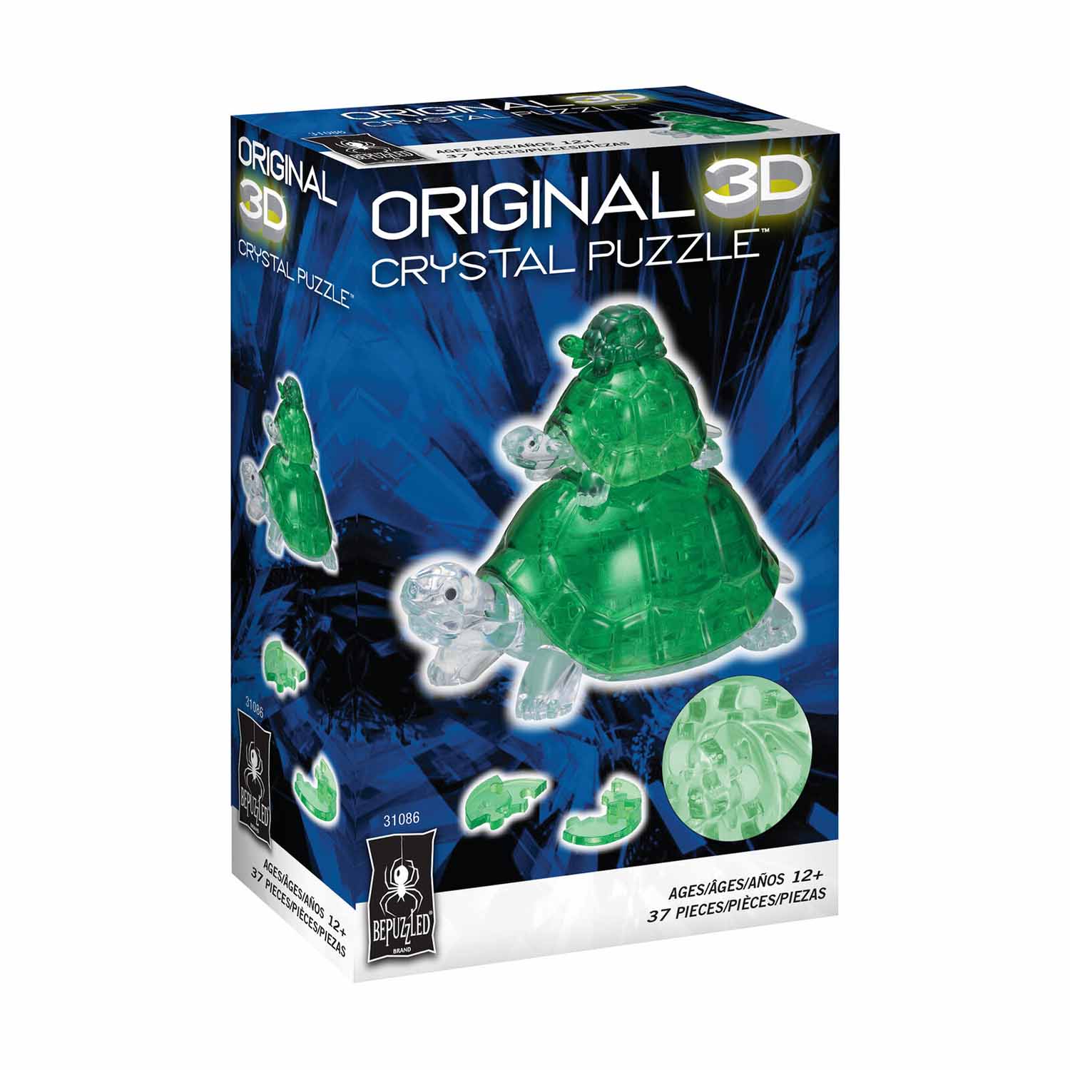 Turtles Original 3D Crystal Puzzle
