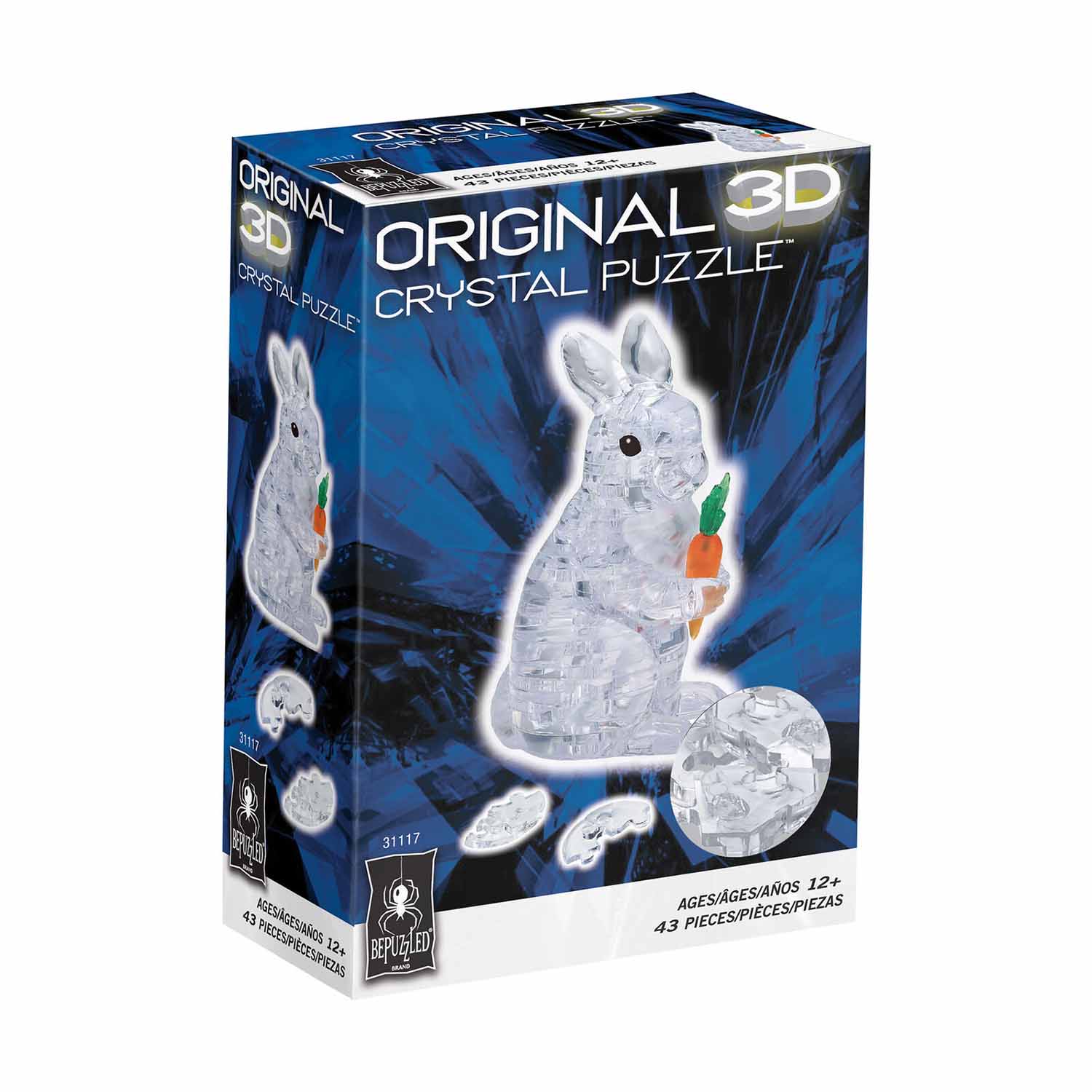 White Rabbit Original 3D Crystal Puzzle