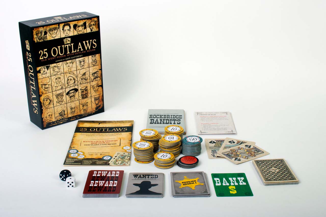 25 Outlaws Poker