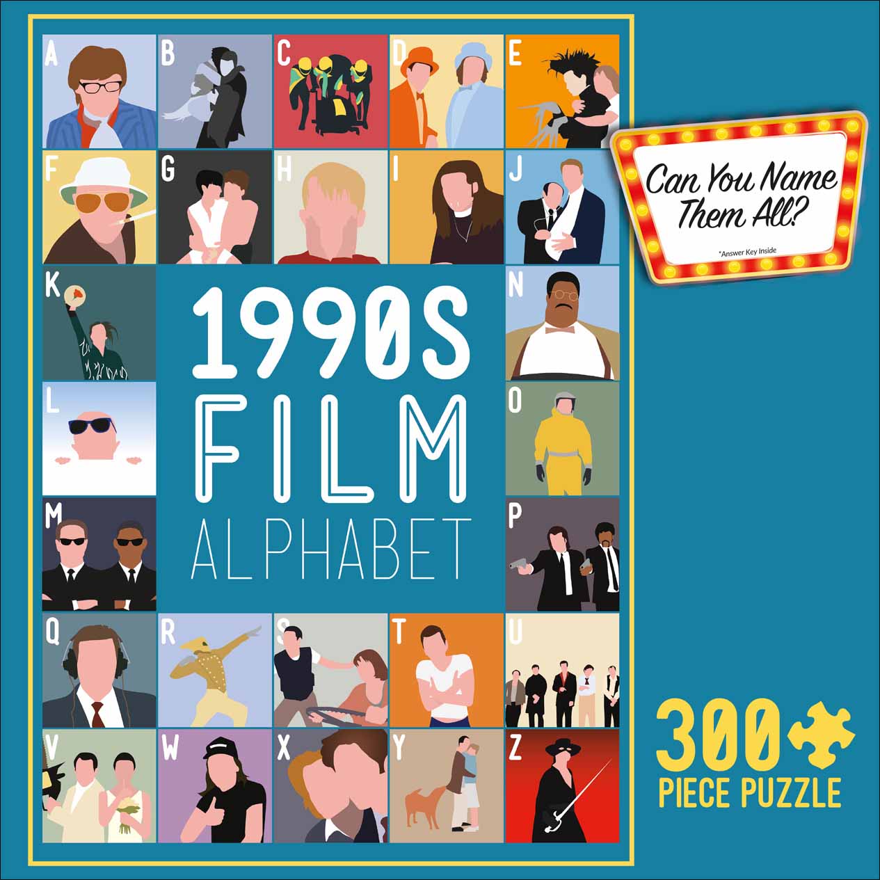 1990's Film Alphabet