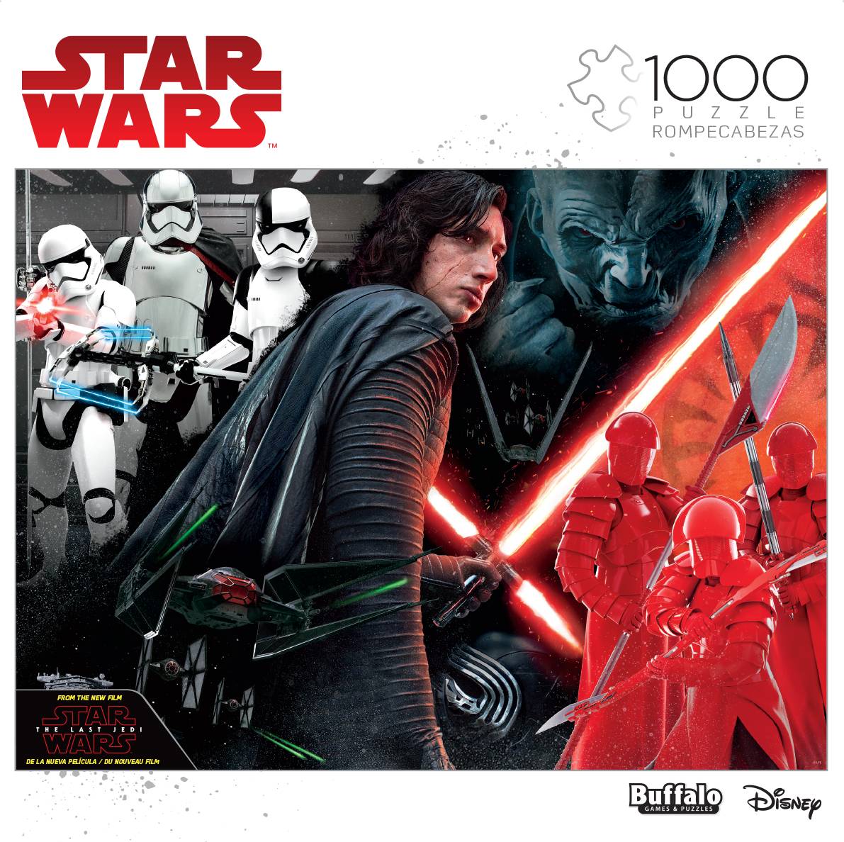 Headquarters caption square Star Wars™ “I Will Show You The Dark Side”, 1000 Pieces, Buffalo Games |  Puzzle Warehouse