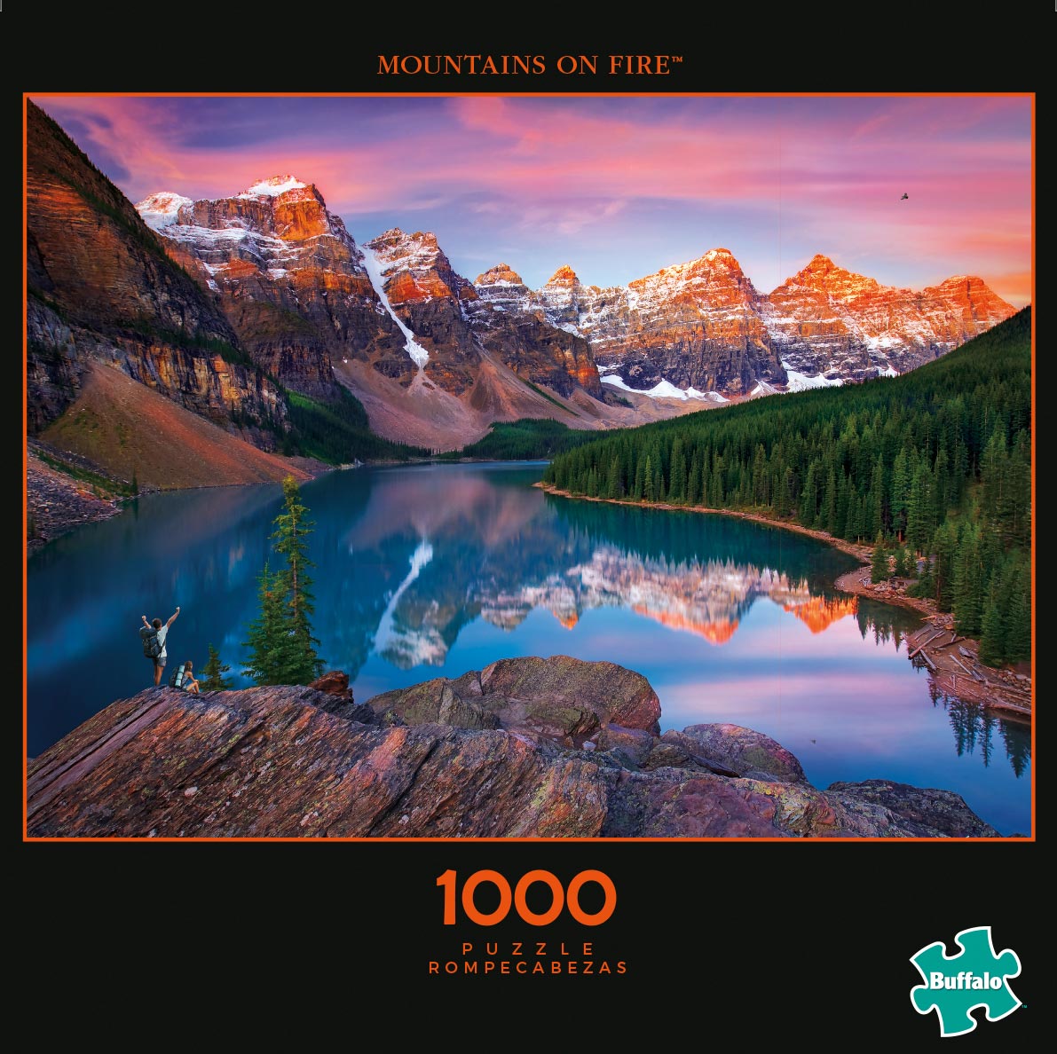 Mountains On Fire, 1000 Pieces, Buffalo Games | Puzzle Warehouse