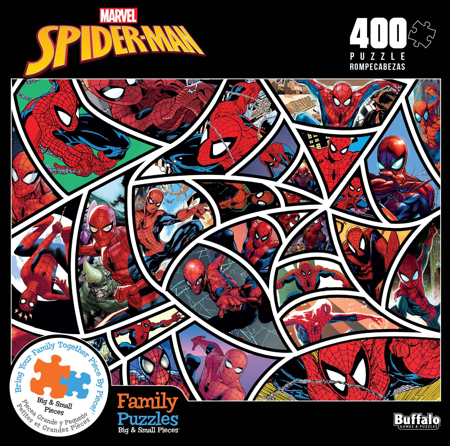 Web of Spider-Man Movies & TV Jigsaw Puzzle