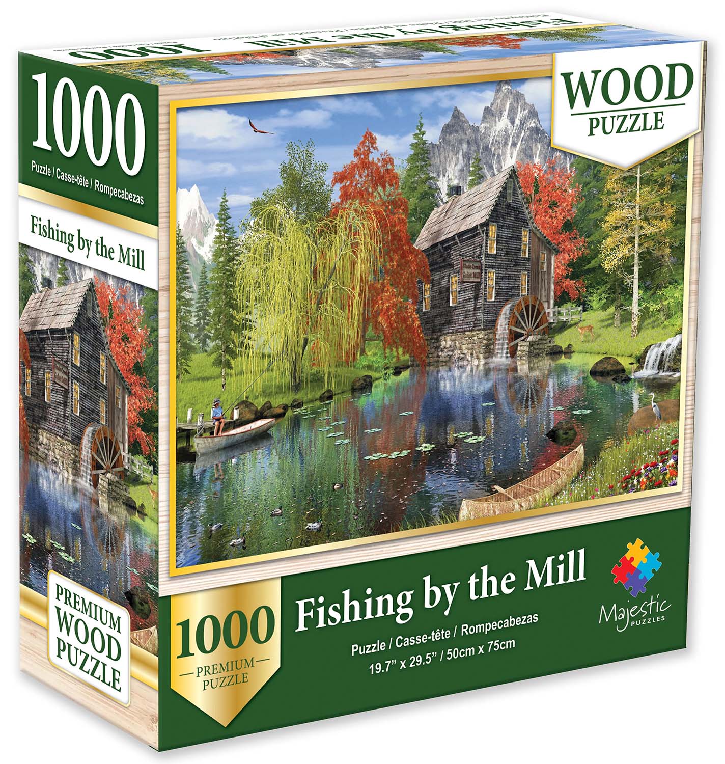 Fishing by the Mill