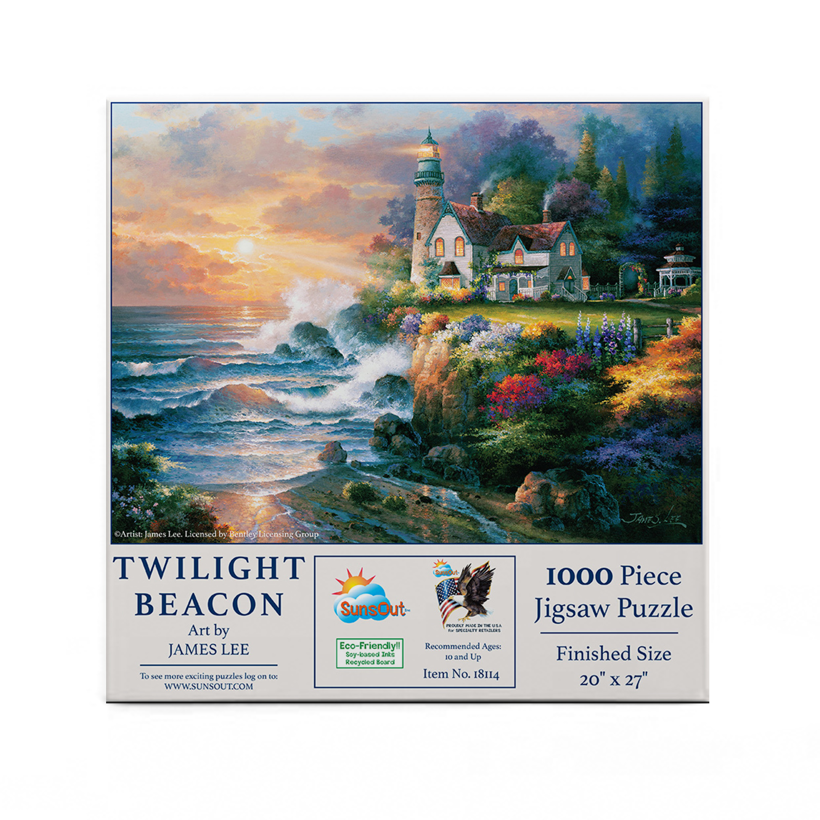 Twilight Beacon, 1000 Pieces, SunsOut | Puzzle Warehouse