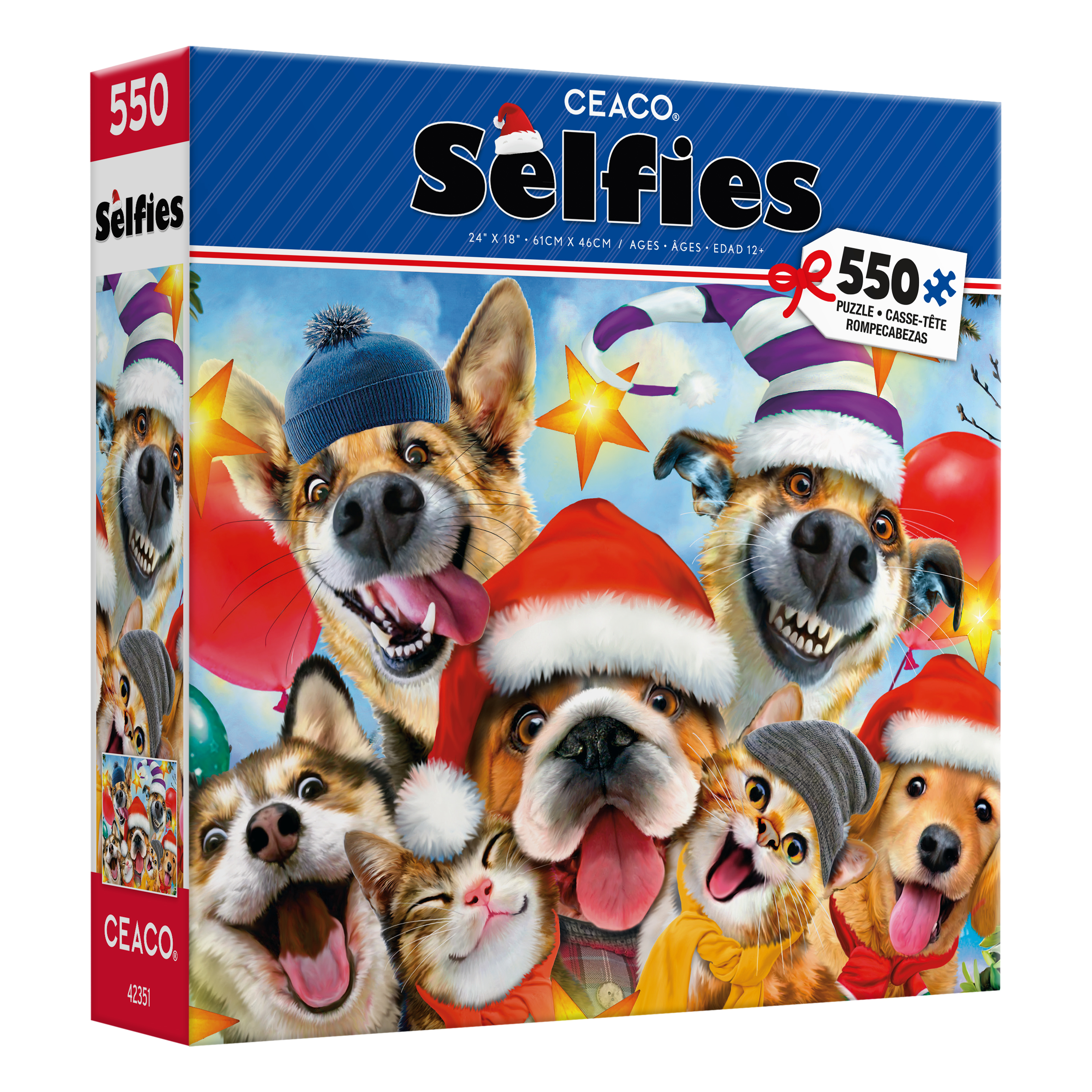 Cats and Dogs Selfies Christmas