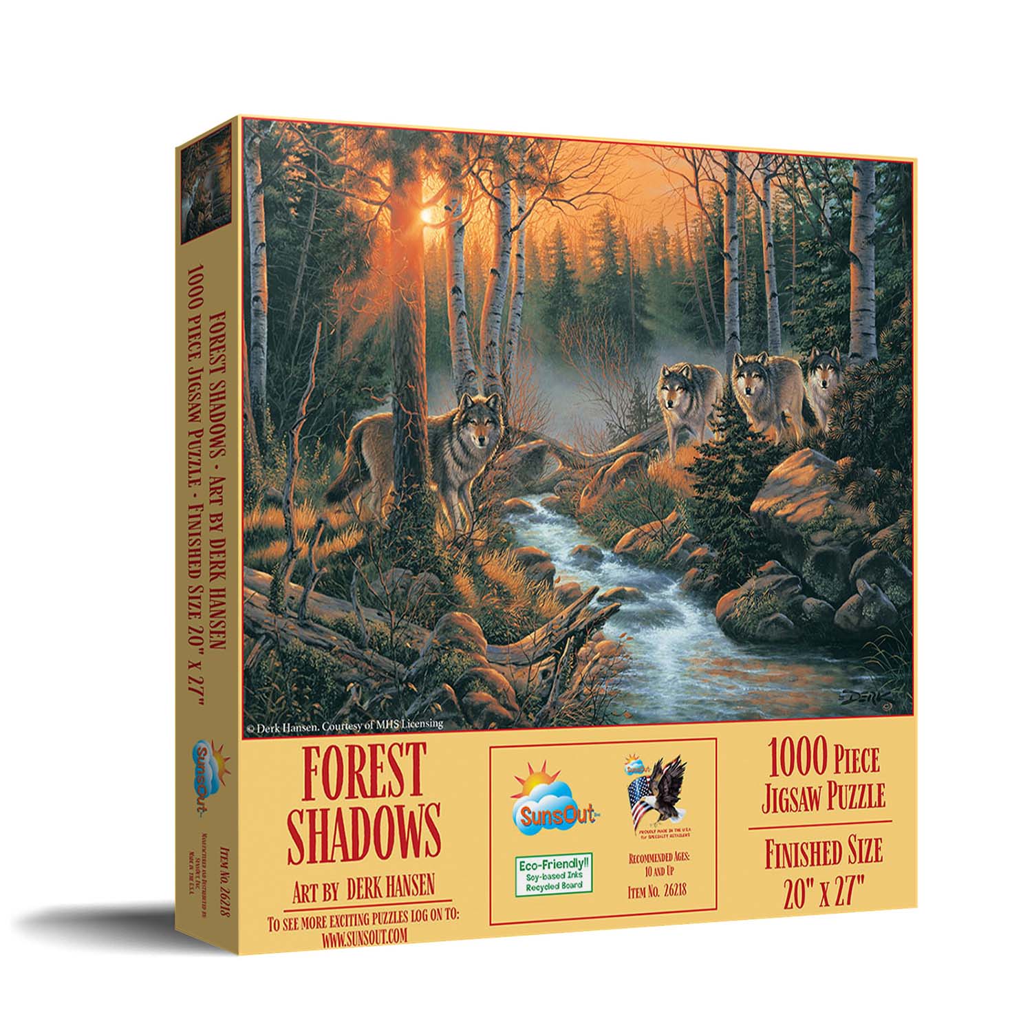 Forest Shadows, 1000 Pieces, SunsOut | Puzzle Warehouse