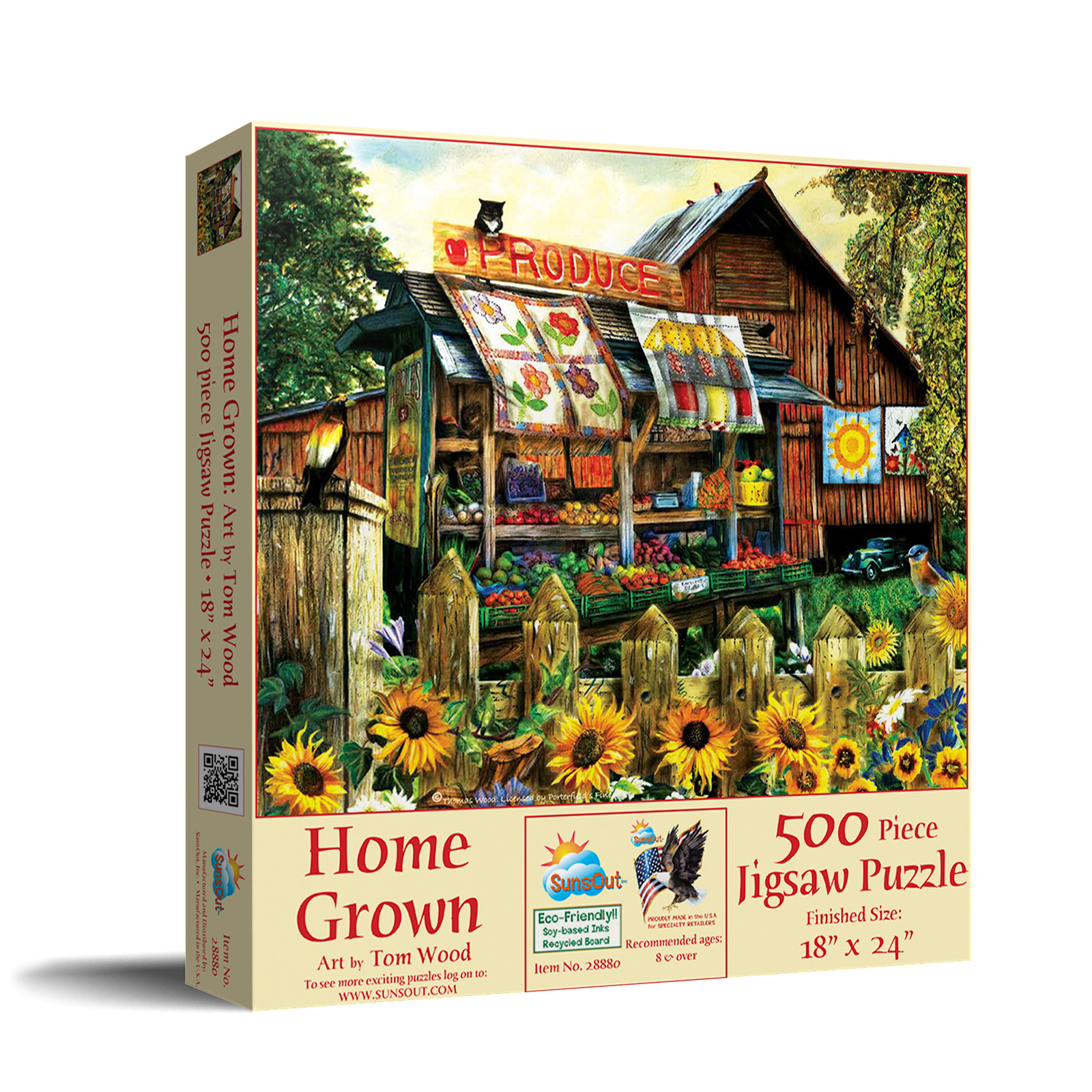 Home Grown, 500 Pieces, SunsOut | Puzzle Warehouse