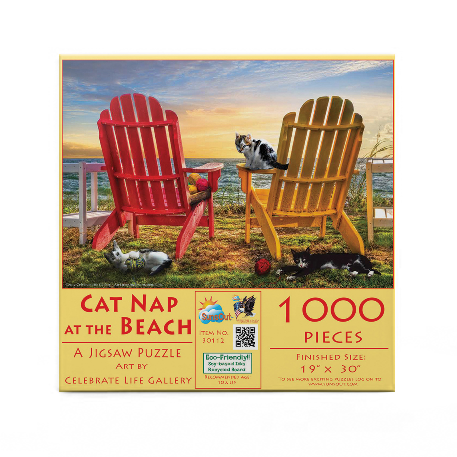 Cat Nap at the Beach