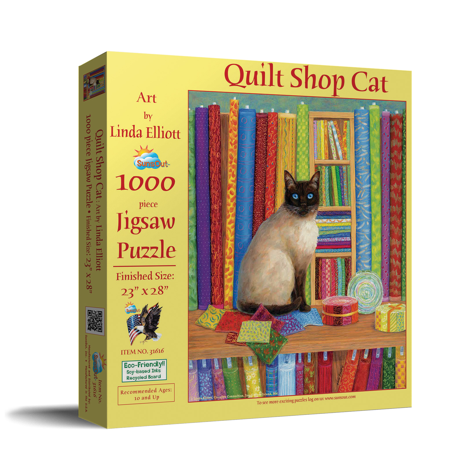 Quilt Shop Cat