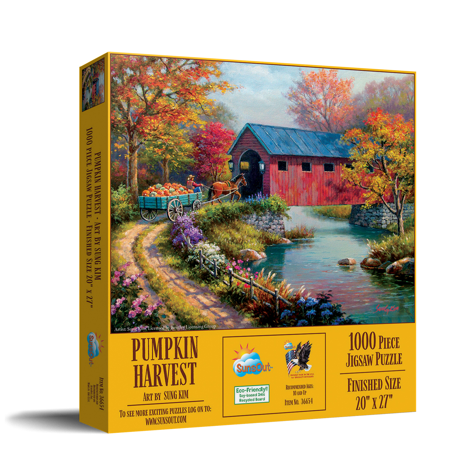 Pumpkin Harvest, 1000 Pieces, SunsOut | Puzzle Warehouse