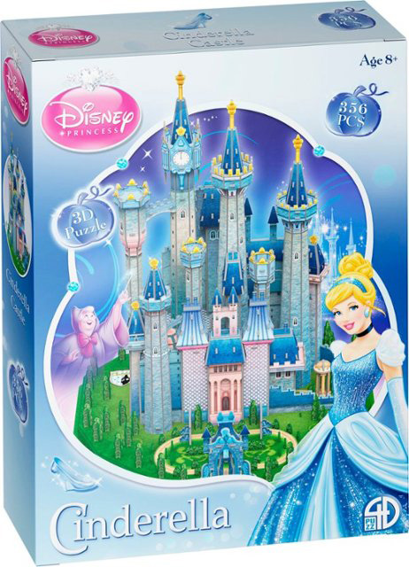 3D Disney Cinderella Castle