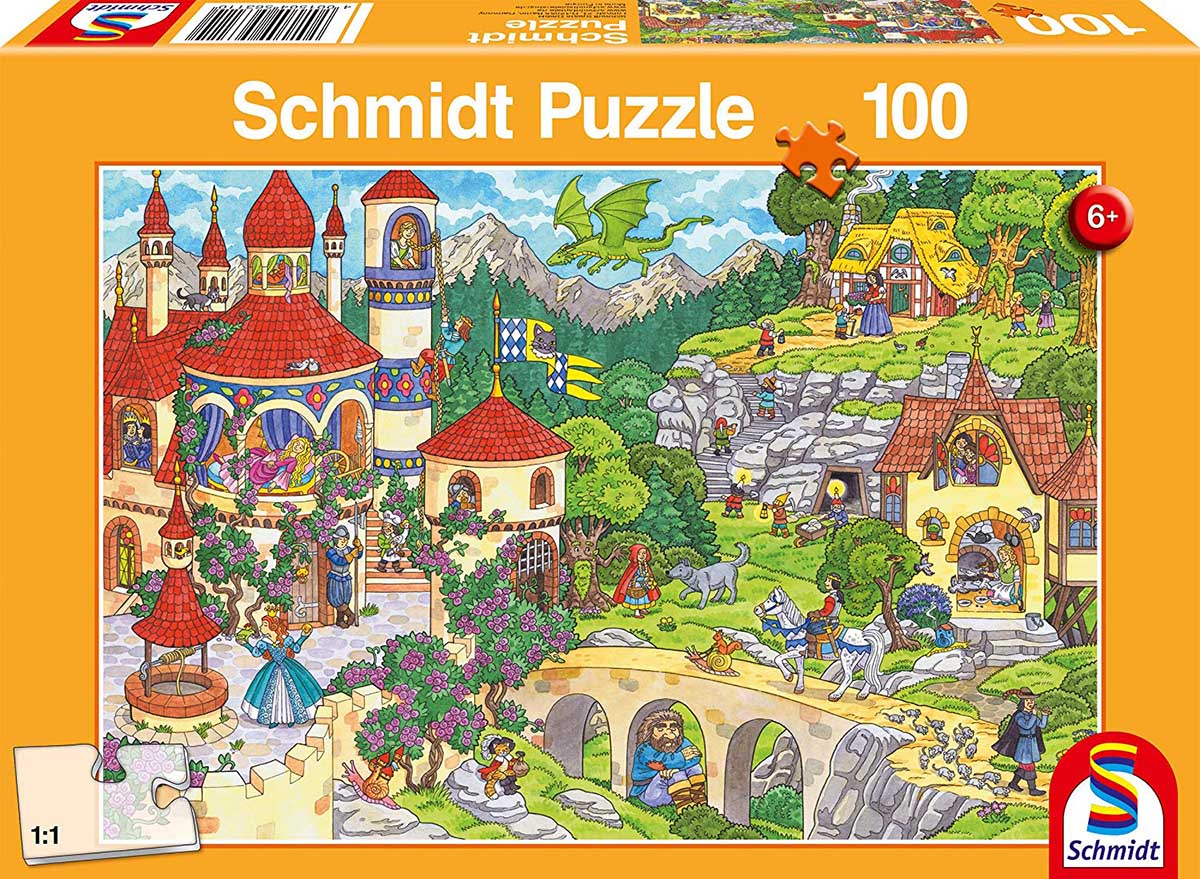 Mythical Kingdom 100 piece puzzle age 6 plus Schmidt childrens Jigsaw Puzzle 