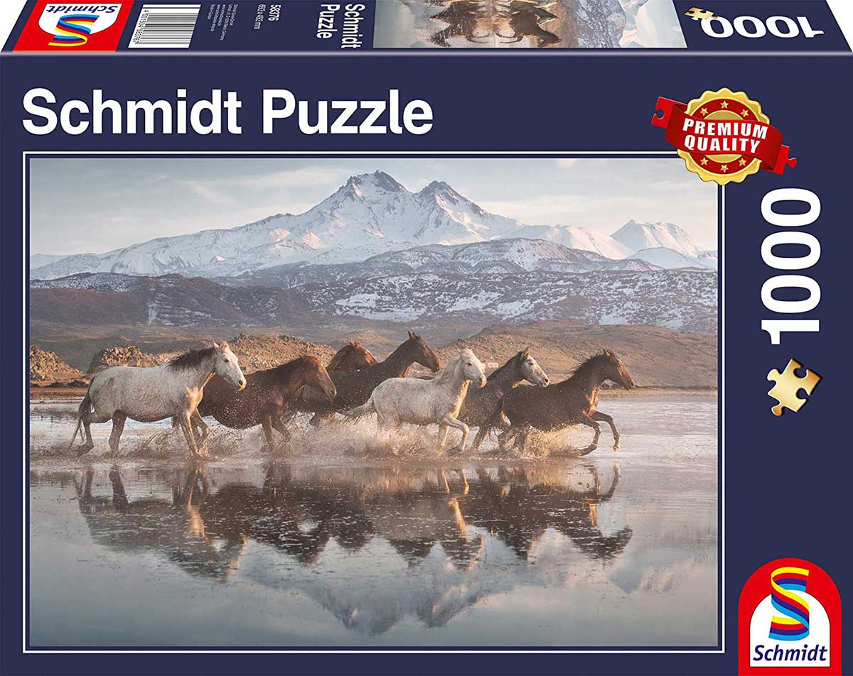 Schmidt Premium Collection Jigsaw Puzzle 1000 p "ce 58376 Chevaux en Cappadocia 