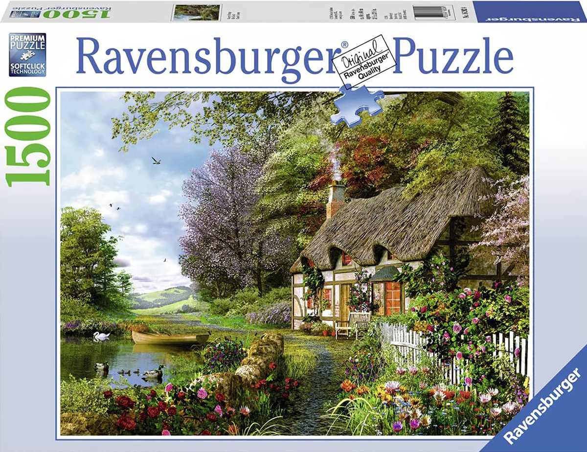 Country Cottage, 1500 Pieces, Ravensburger | Puzzle Warehouse