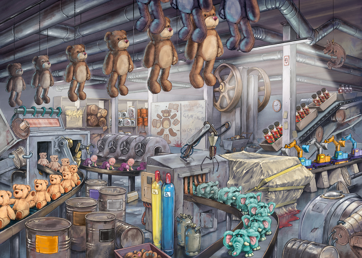 ESCAPE PUZZLE: The Toy Factory