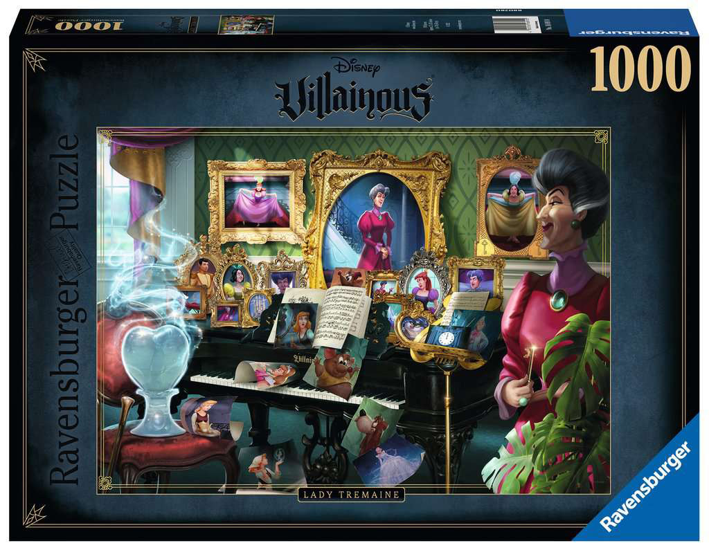 Verwarren Overeenstemming Ja Disney Villainous: Lady Tremaine, 1000 Pieces, Ravensburger | Puzzle  Warehouse