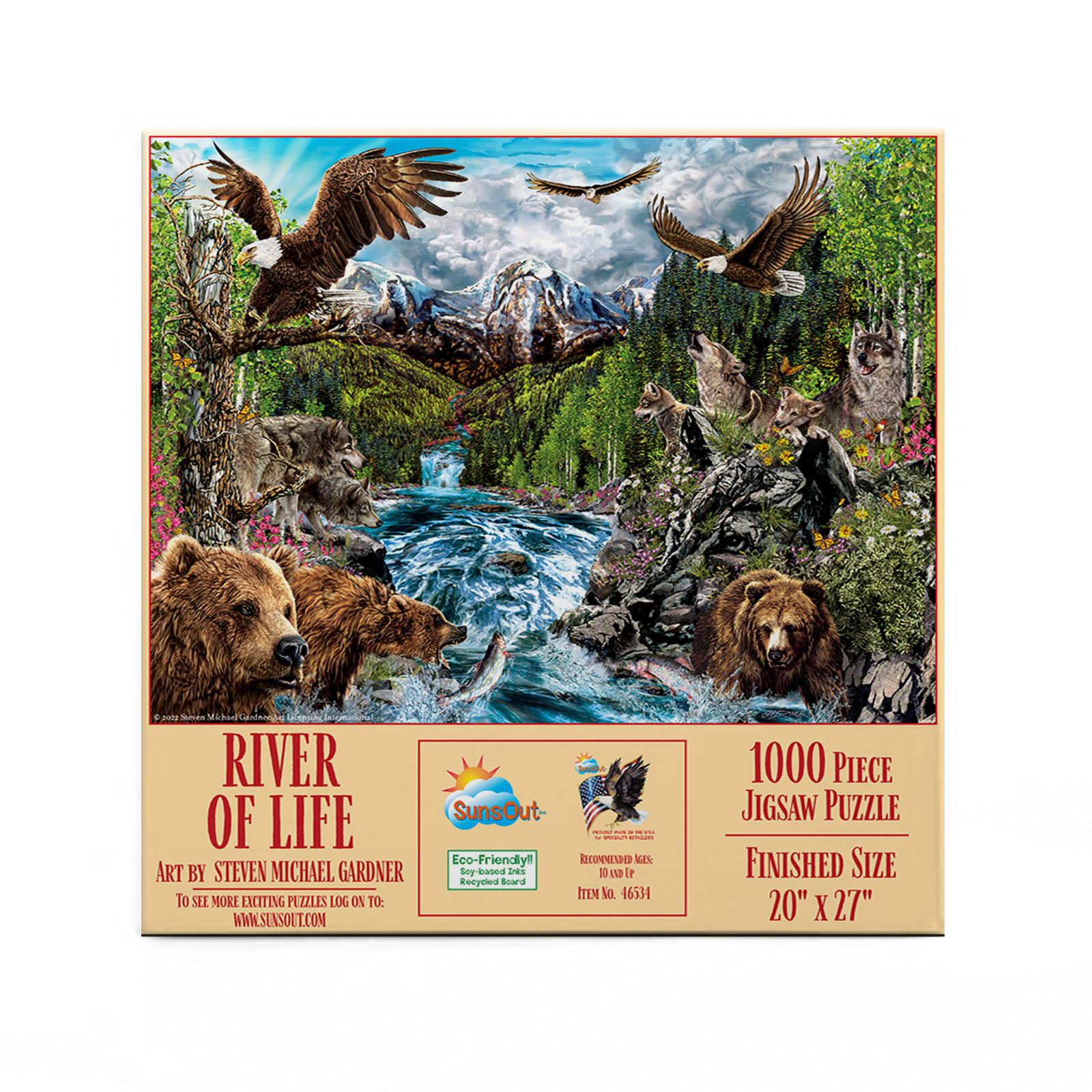 River of Life - 1000 pc