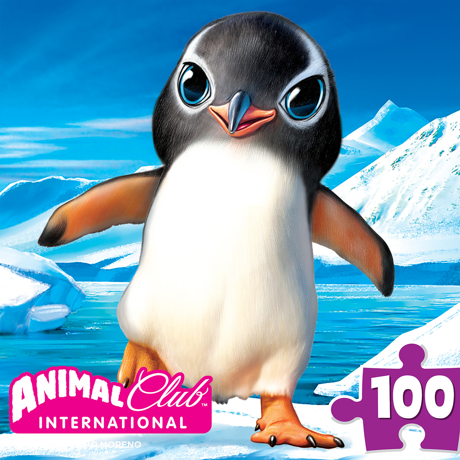 Animal Club Cube Baby Penguin