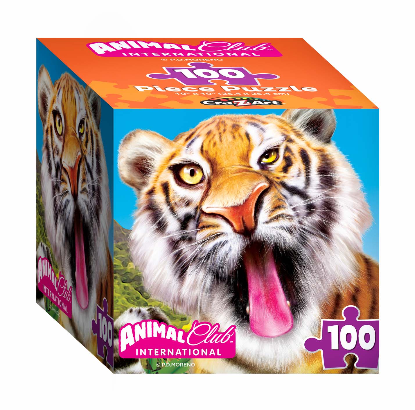 Animal Club Cube Tiger