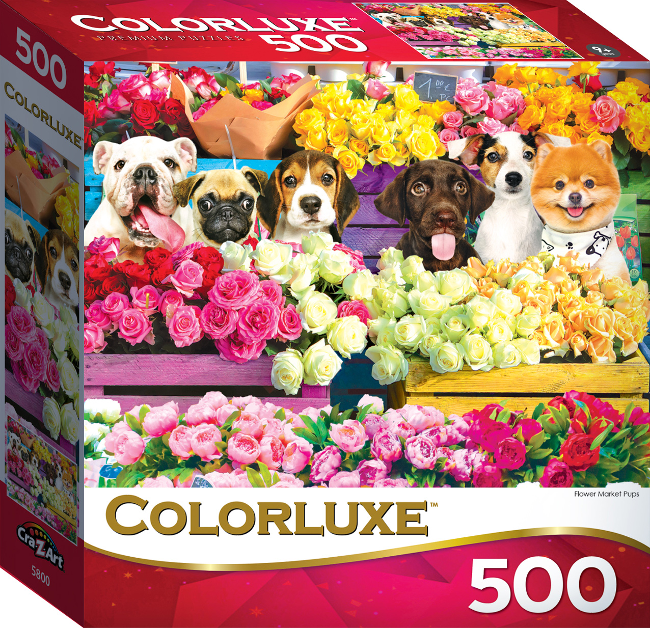 Flower Market Pups