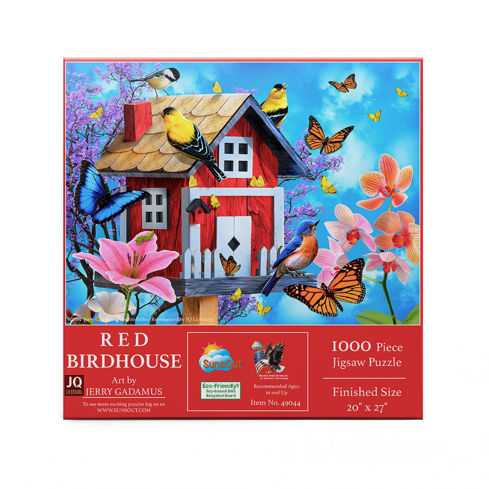 Red Birdhouse