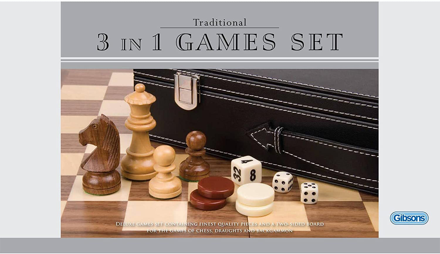 3 in 1 Traditional Games Set