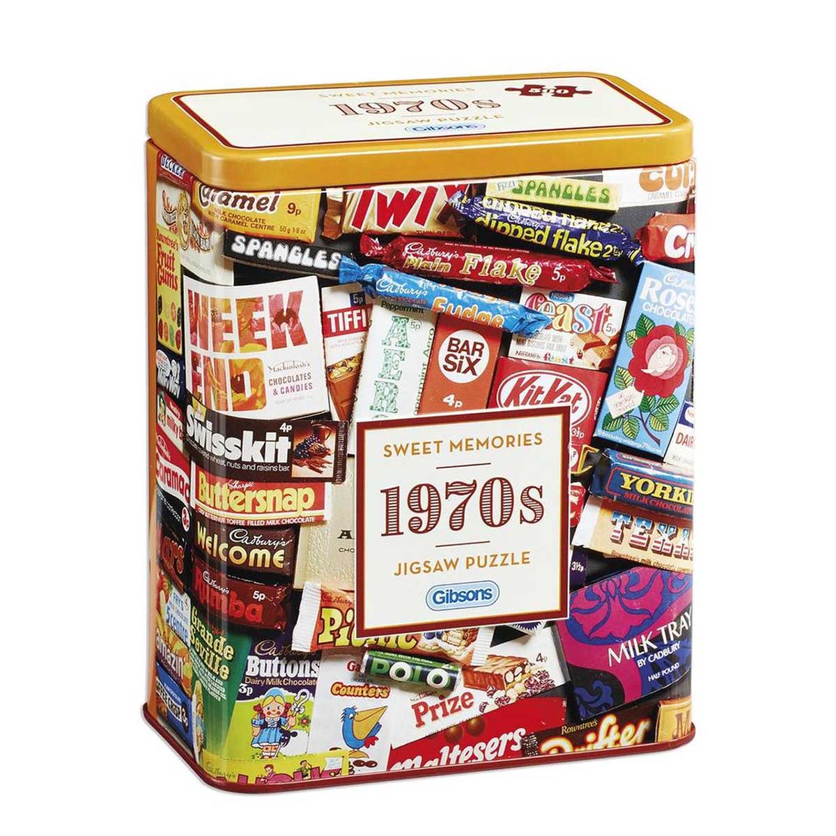 1970S Sweet Memories Gift Tin - Scratch and Dent
