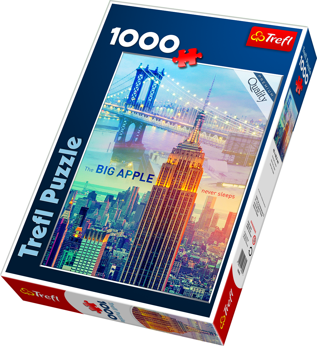 Puzzle 1000 pezzi New York at Down Trefl 