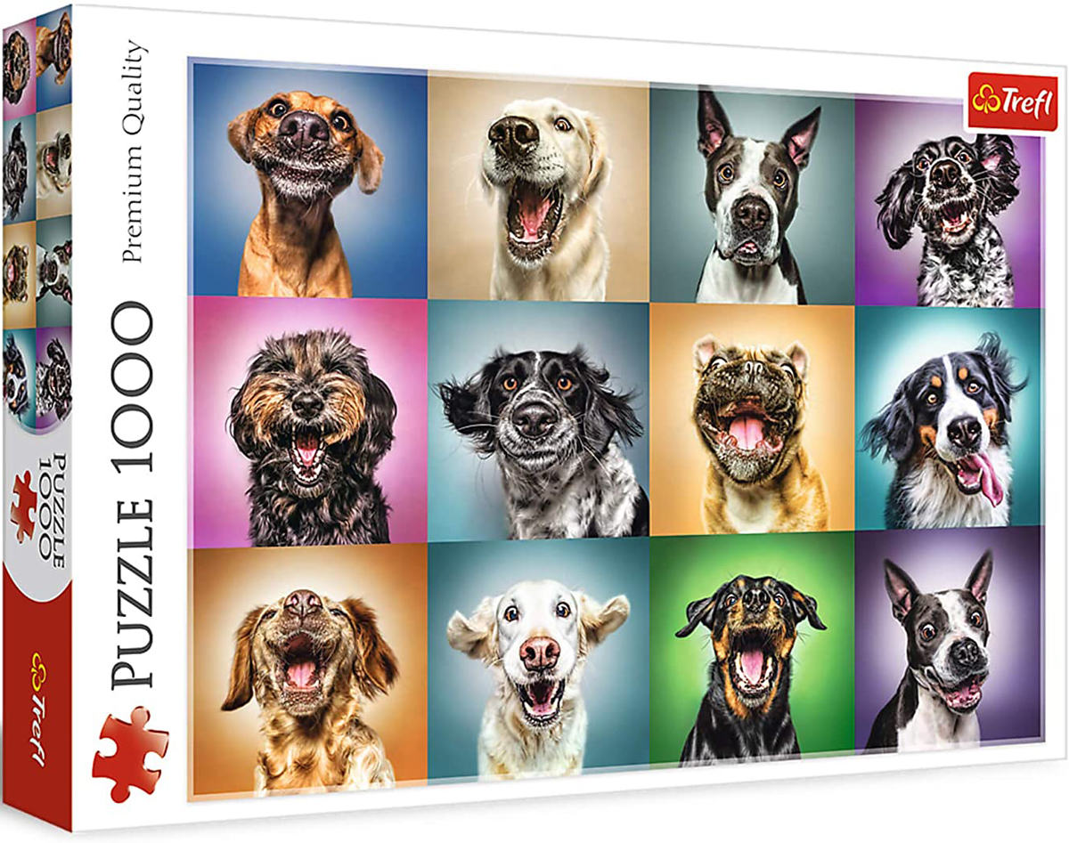 Snel Vormen impuls Funny Dog Portraits, 1000 Pieces, Trefl | Puzzle Warehouse