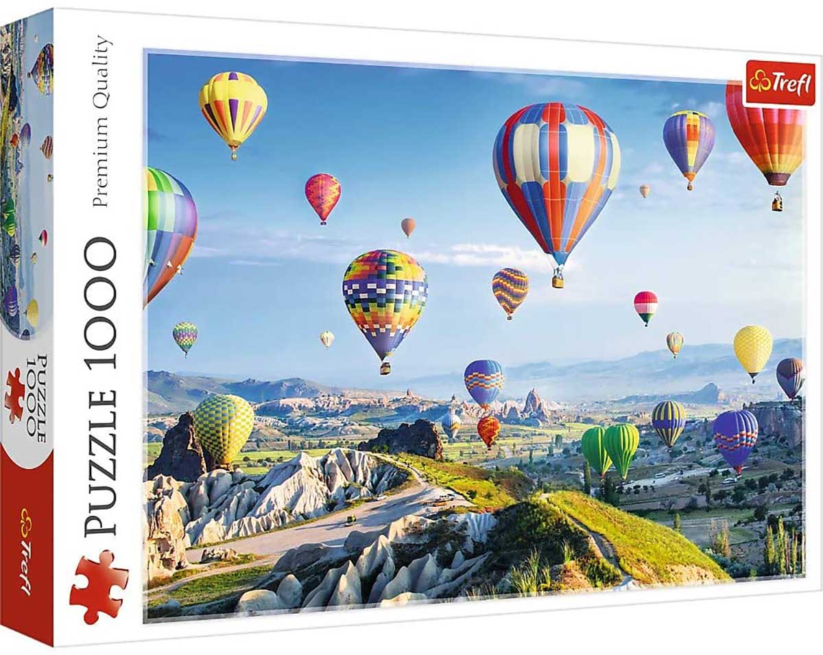 Balloon Festival 1000 Jigsaw Puzzle by Eric Dowdle Albuquerque for sale online 