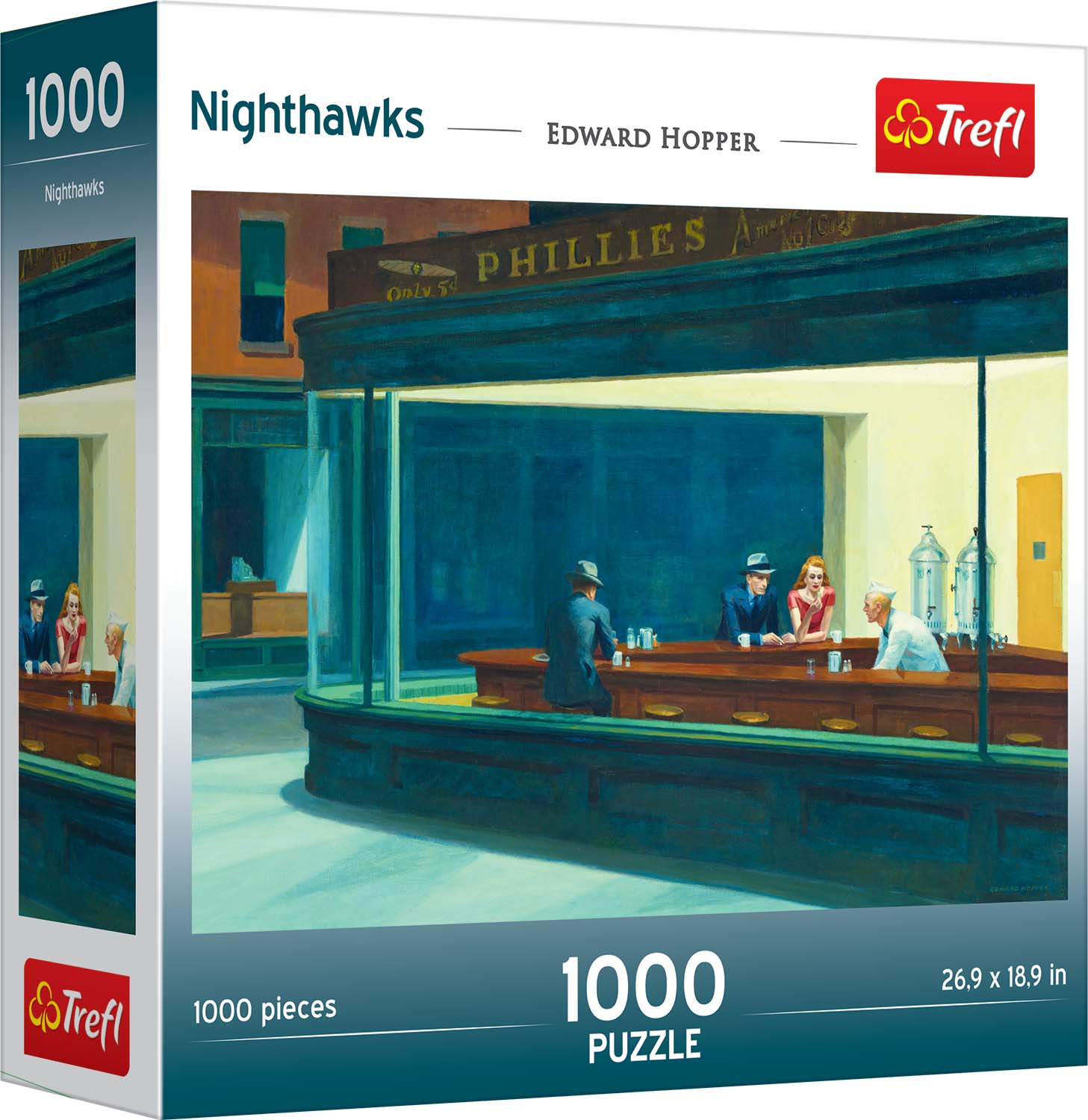 Nighthawks 1000 Pieces Trefl Puzzle Warehouse