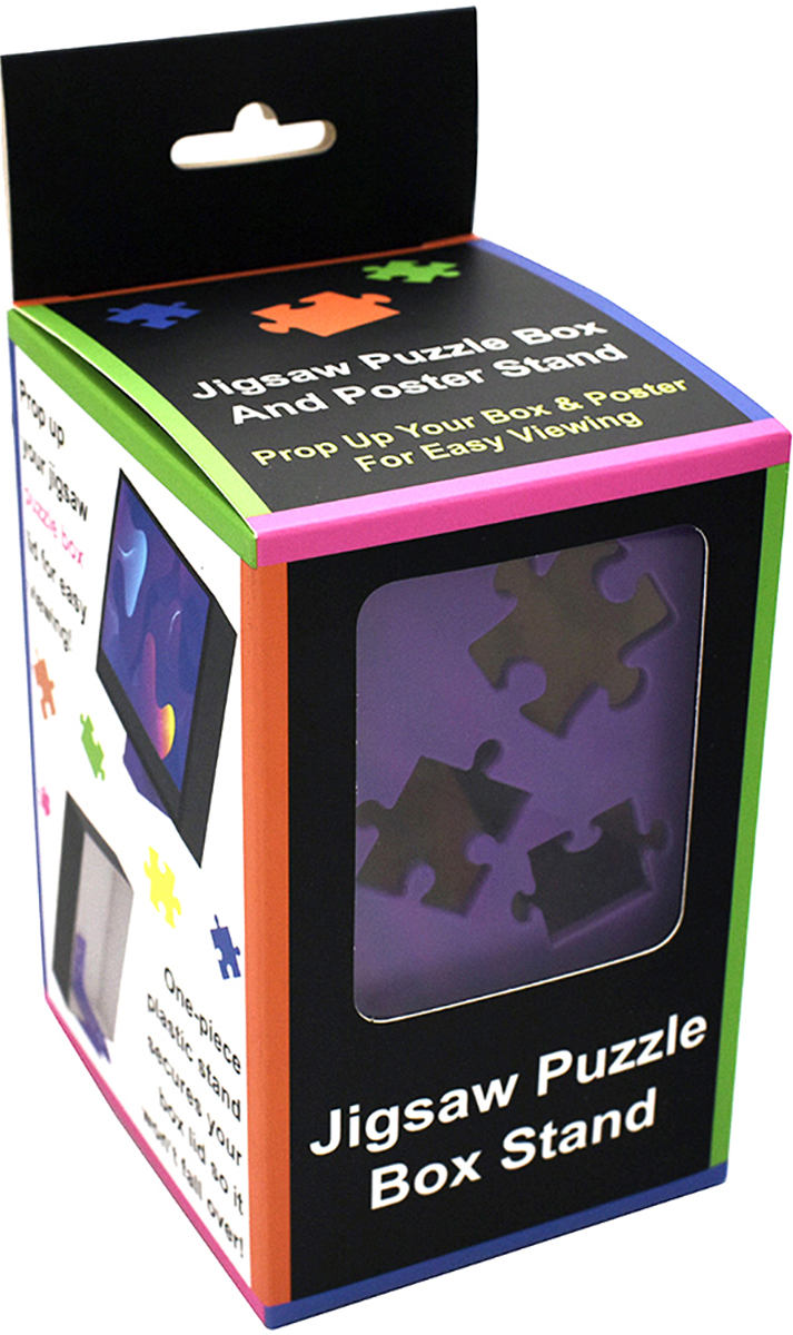 The Puzzle Box Stand Blue