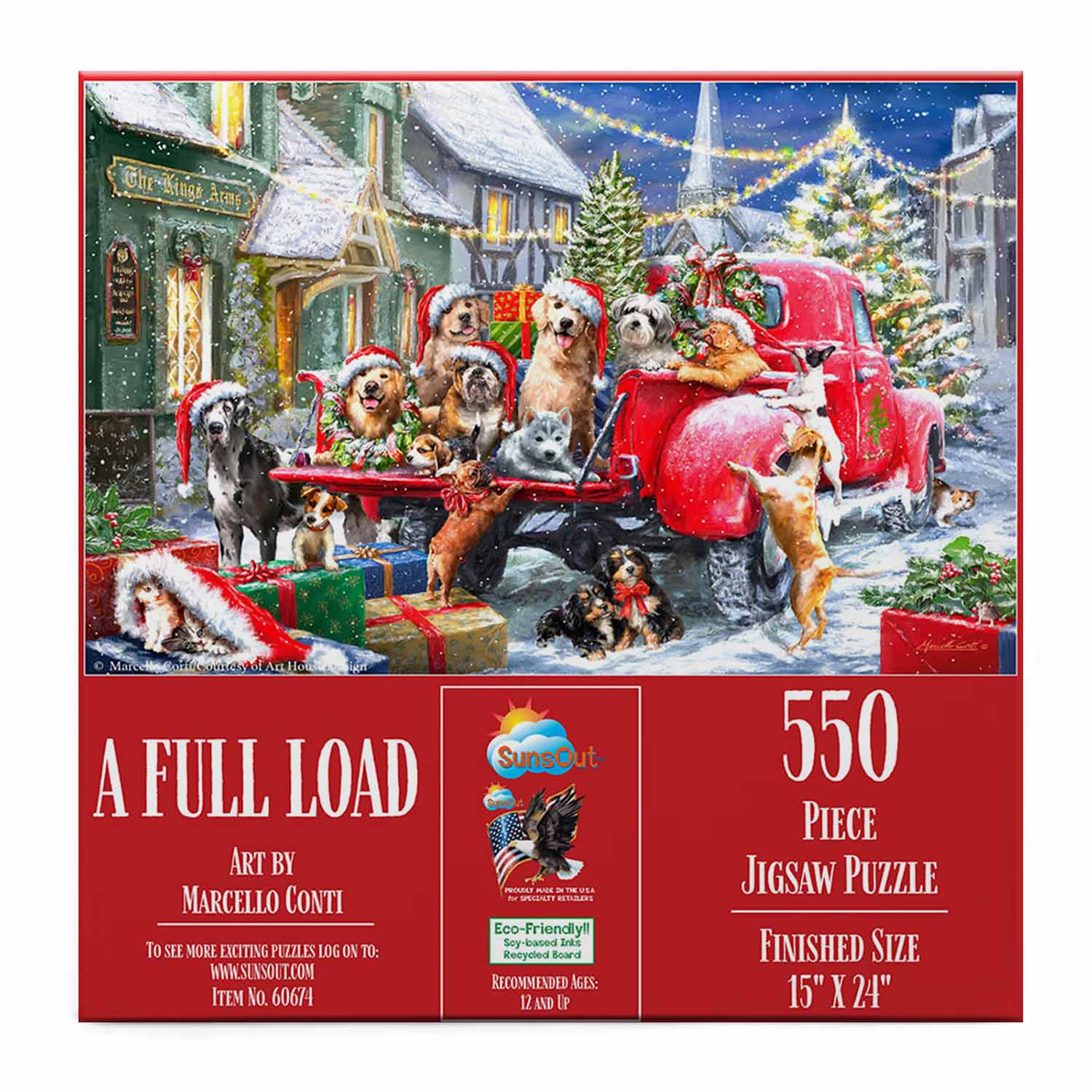 A Full Load, 550 Pieces, SunsOut | Puzzle Warehouse