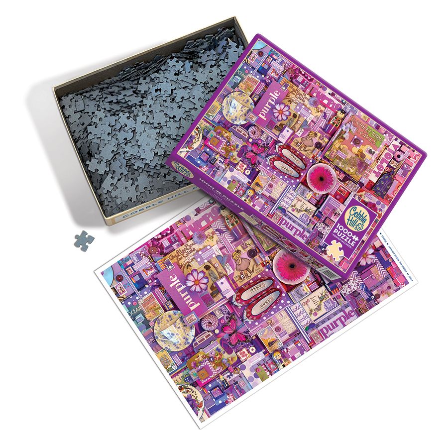 Purple, 1000 Pieces, Cobble Hill | Puzzle Warehouse