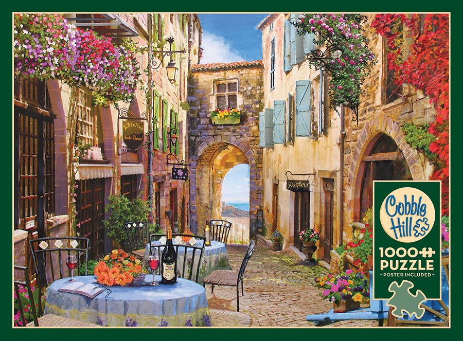 French Village, 1000 Pieces, Cobble Hill | Puzzle Warehouse