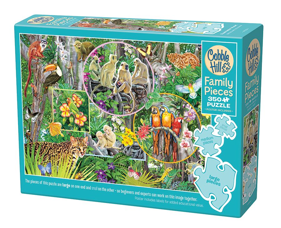 Rainforest Magic Animals Jigsaw Puzzle